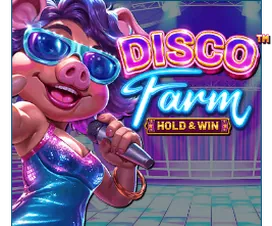 Spielautomat Disco Farm - Hold & Win (Betsoft)
